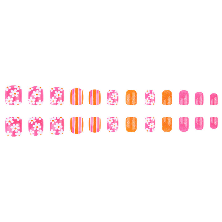Vibrant Floral Nail Art Kit Kalsten