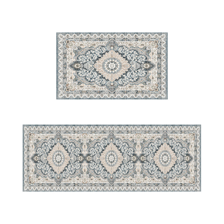 Vintage Floral Pattern Area Rug Set Kalsten
