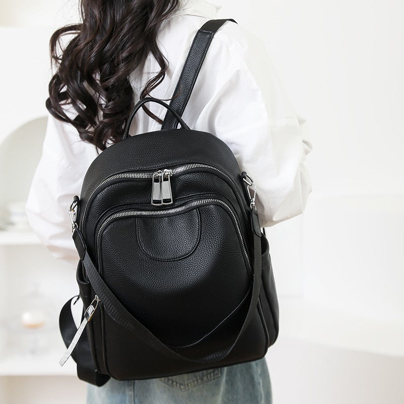 Premium Leather Multi-Functional Backpack Kalsten