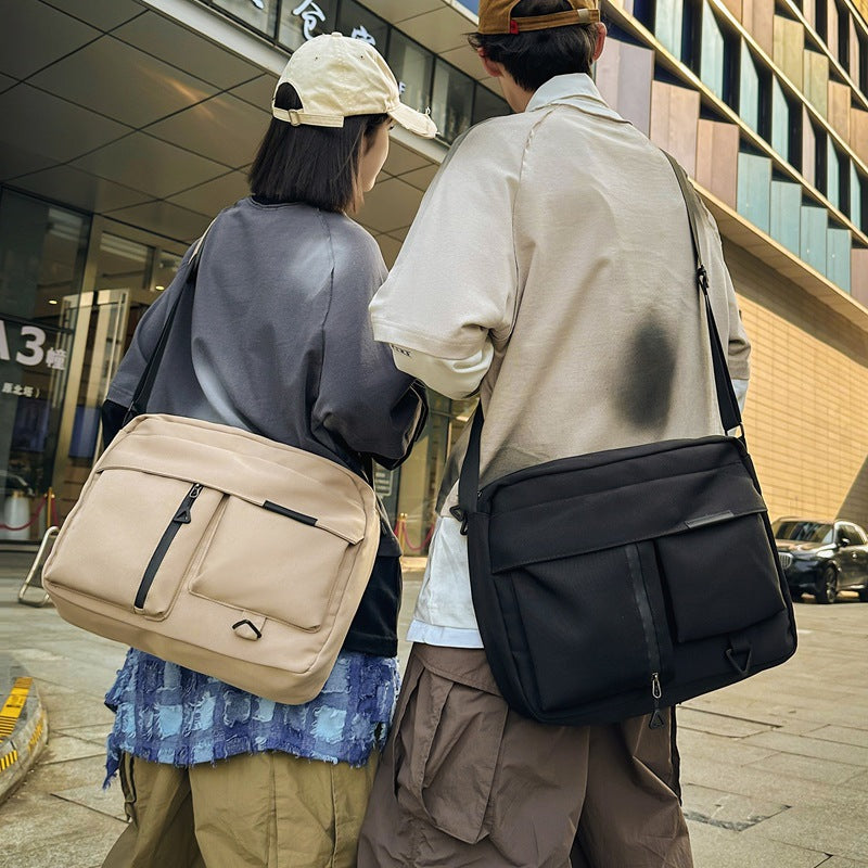 Multi-Compartment Laptop Messenger Bag