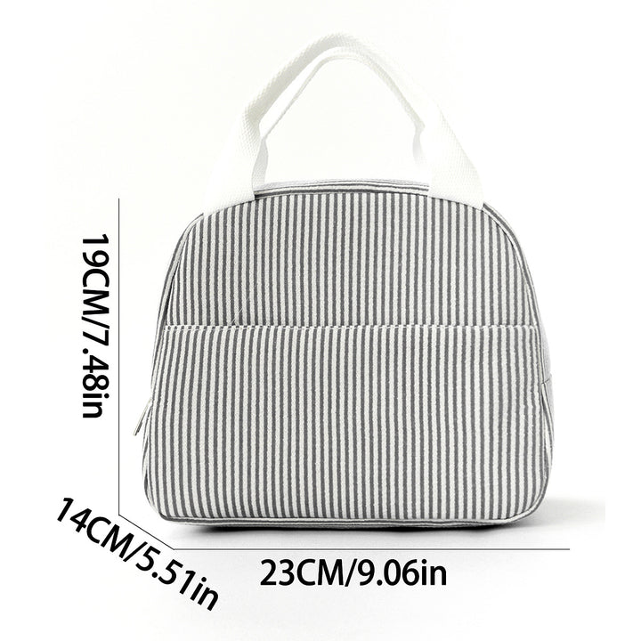 Lunchbox bag with insulated interior and durable zipper Kalsten