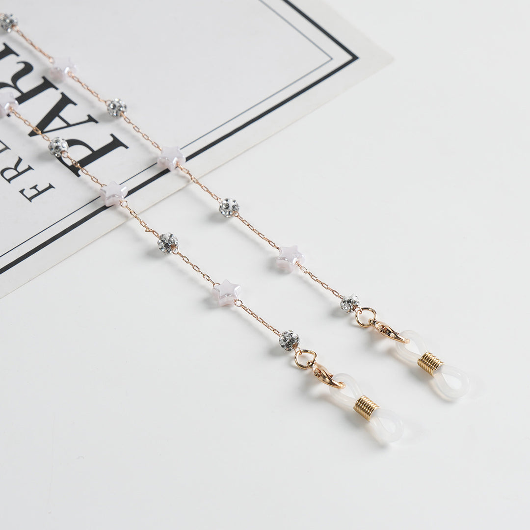 Elegantly Beaded Eyewear Chain kalsten