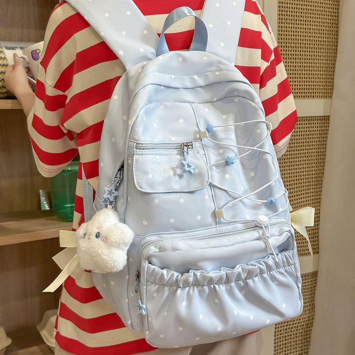 Cute Polka Dot Design Backpack Kalsten