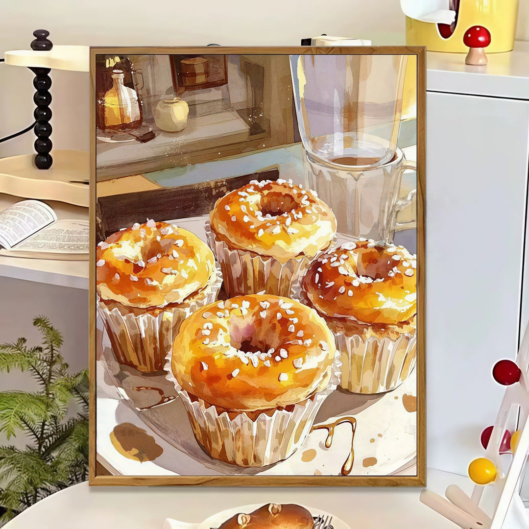 Whimsical Culinary Art Print Kalsten