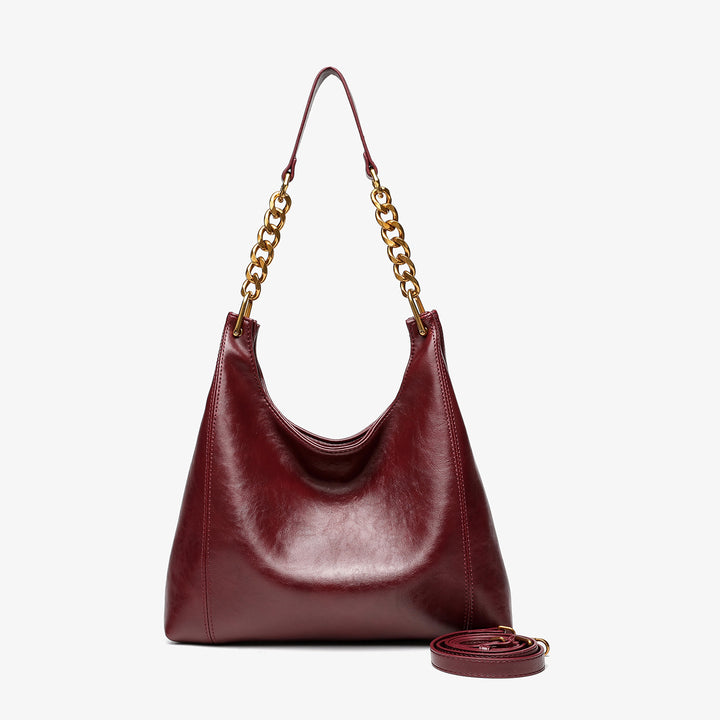 Chic Luxury Leather Shoulder Bag