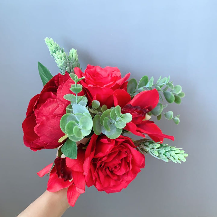 Lifelike Floral Handcrafted Bouquet