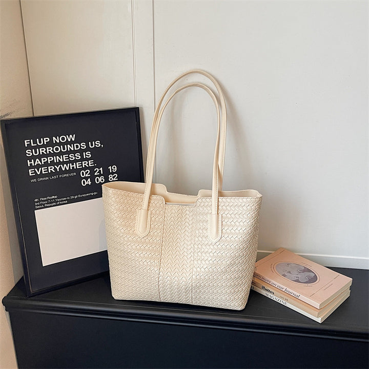WoWoven Leather Tote Bag Kalsten