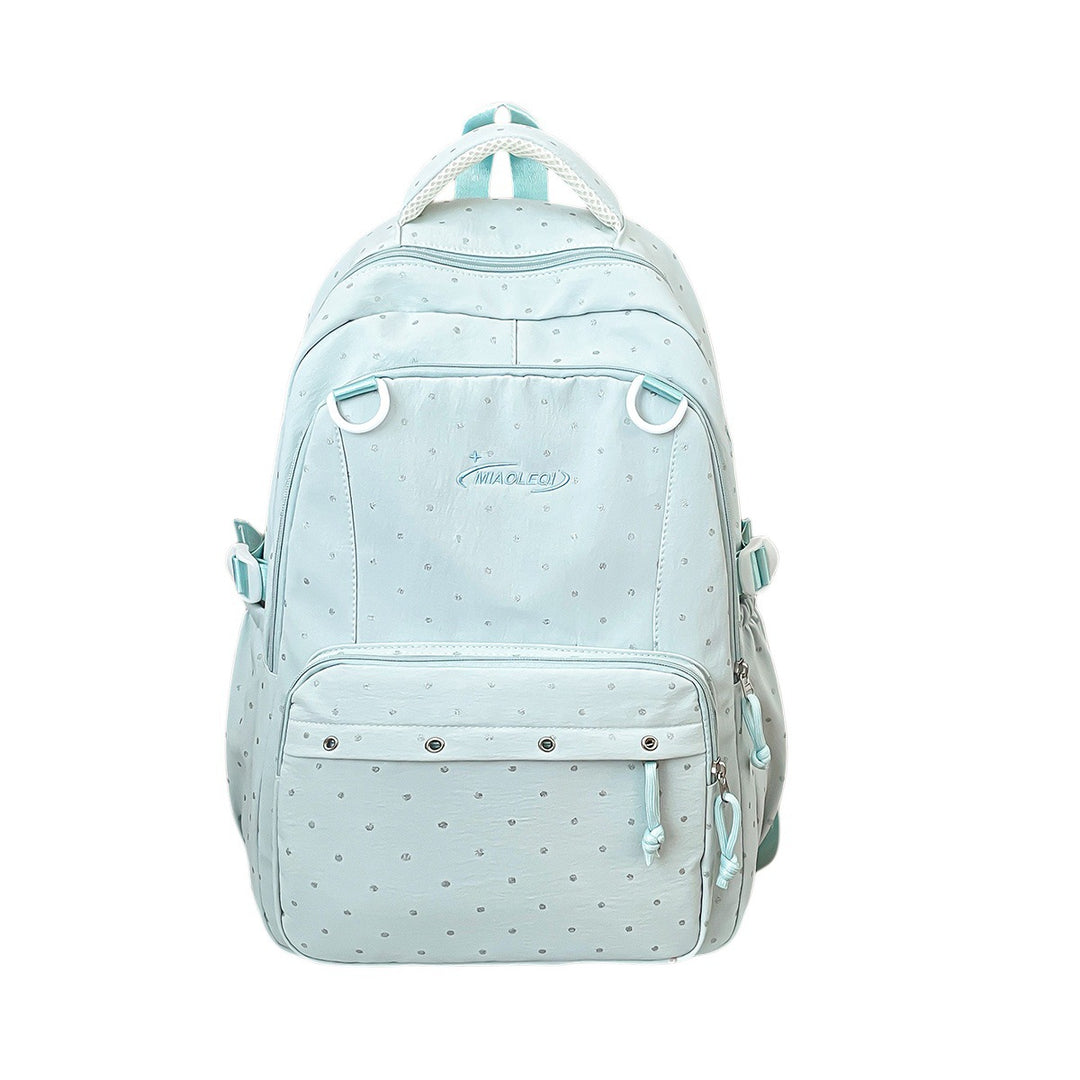 Stylish Multi-Pocket Backpack with Cute Accessories Kalsten