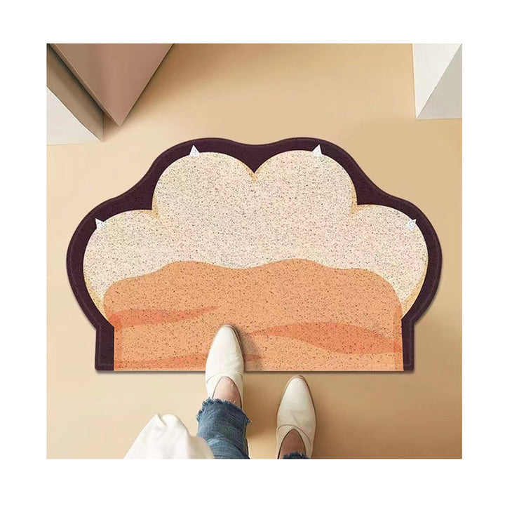 Cute Animal Paw Print Bath Mat Kalsten