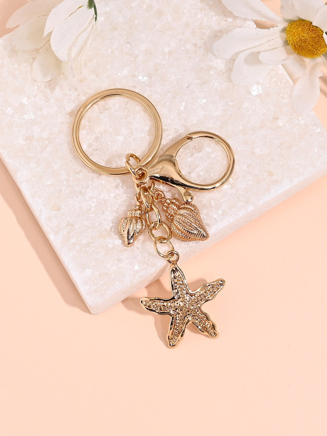Keychain with Maritime Star Motif Kalsten