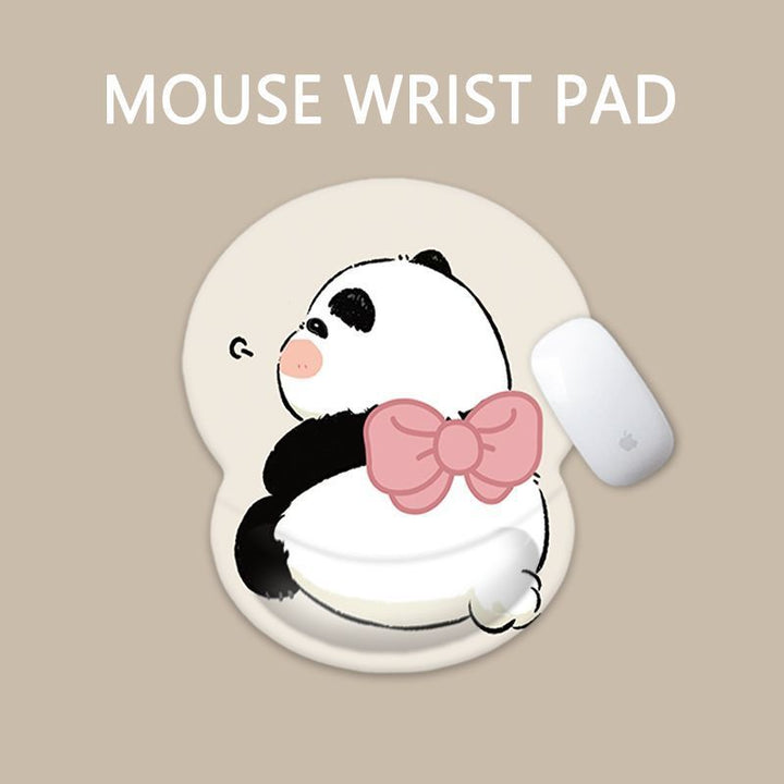 Adorable Animal-Themed Mouse Wrist Pad