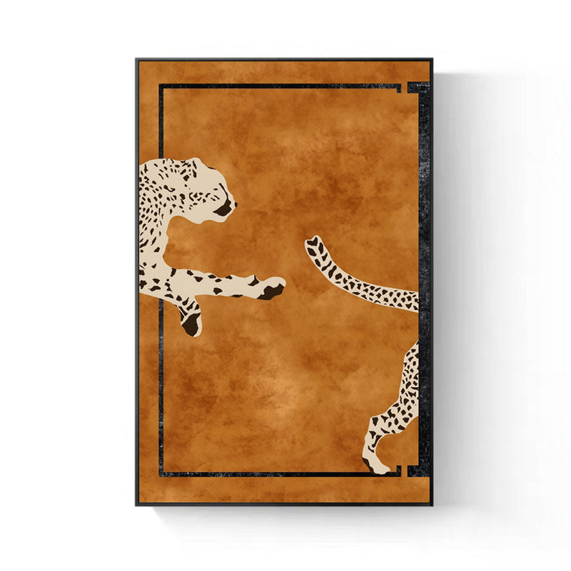 Decorative Leopard Print Wall Art