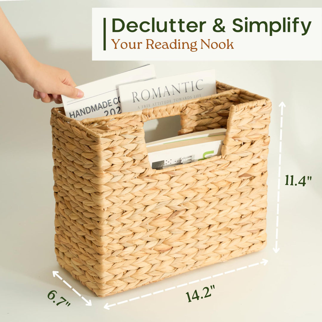 Handcrafted Woven Round Storage Basket Kalsten