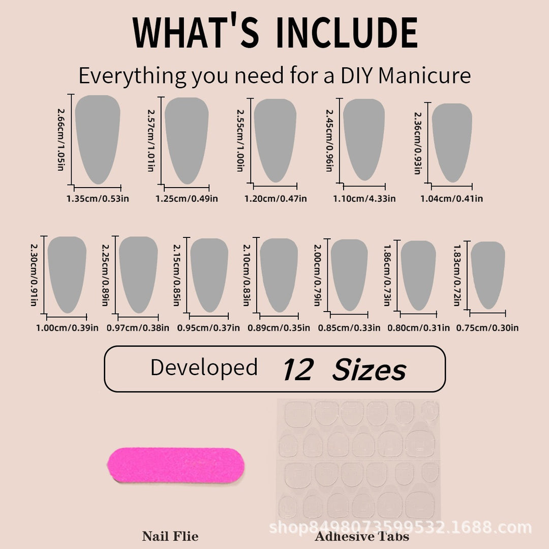 Artificial Nail Set Kalsten