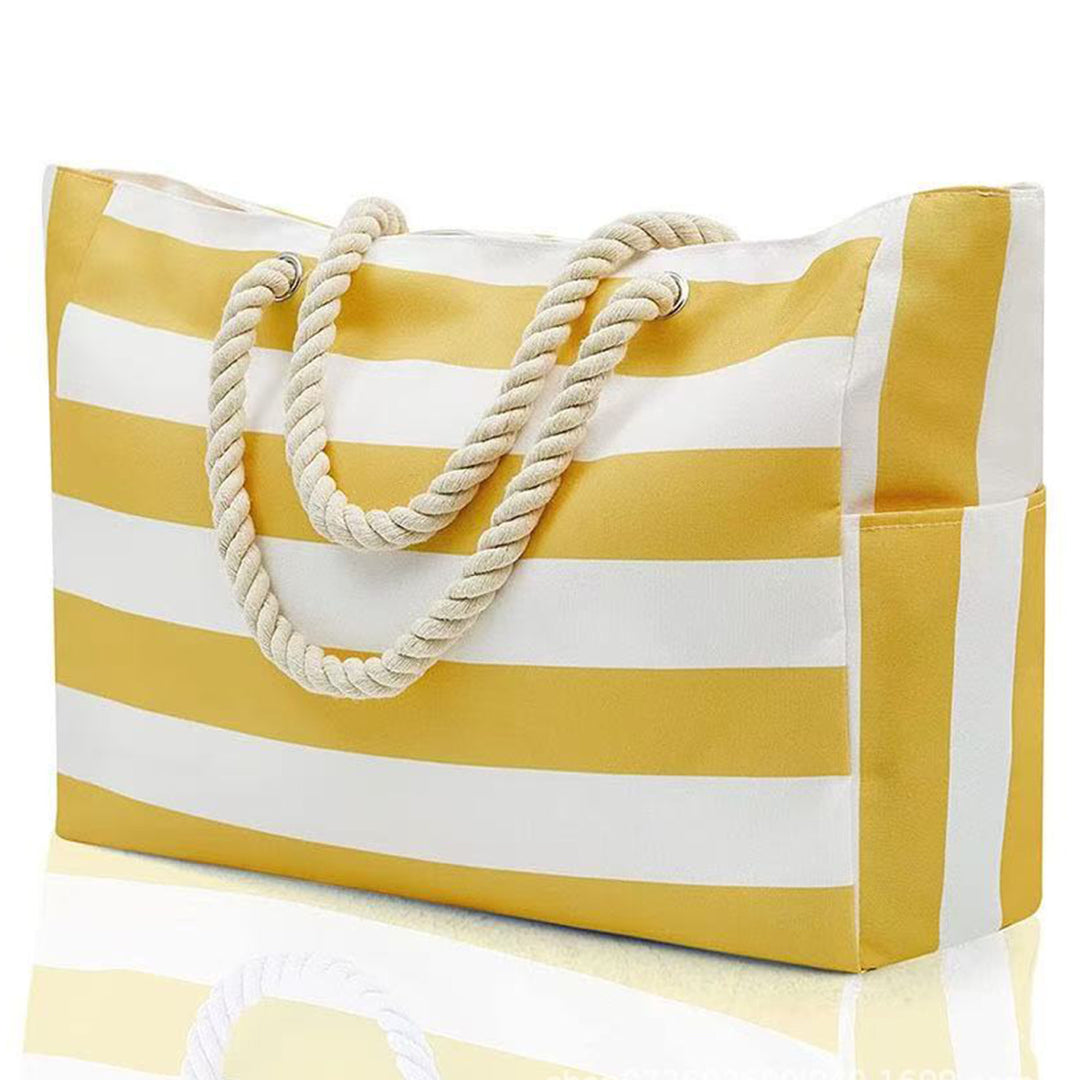 Beach bag with sturdy rope handles Kalsten