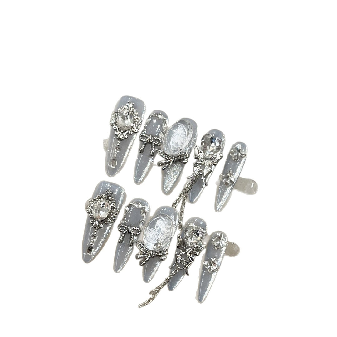 Decorative Rhinestone Nail Art Set