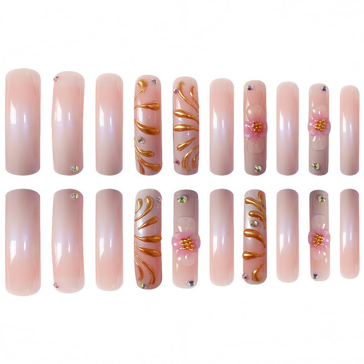 Artistic 3D Nail Art Extensions Kalsten