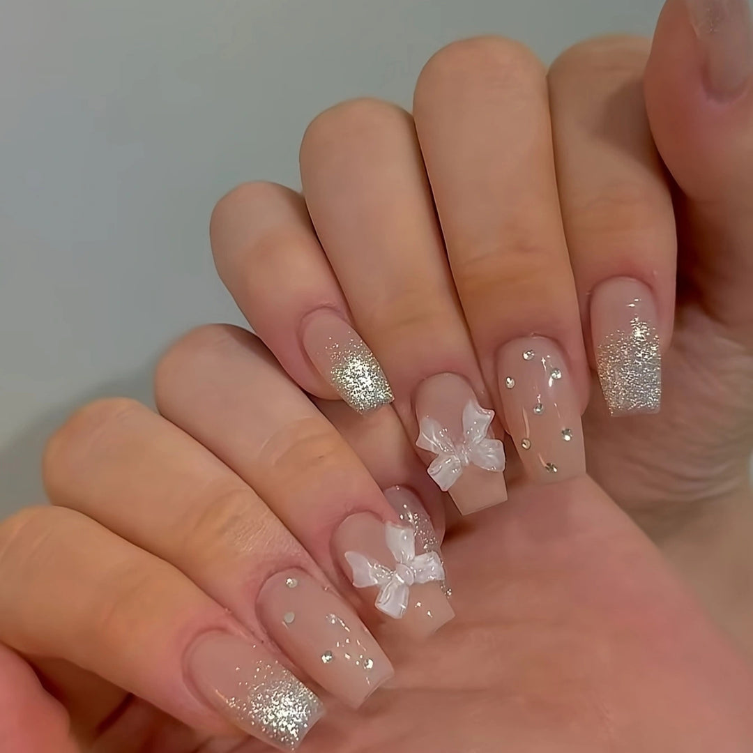 Chic Decorative 3D Press-On Nail Set Kalsten