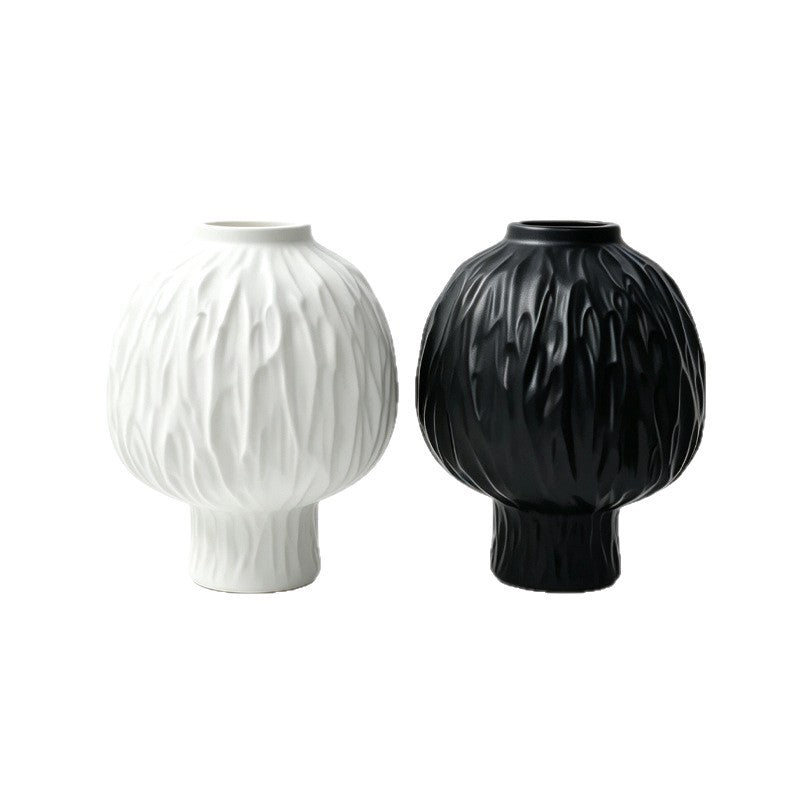 Textured Statement Decorative Vase Kalsten