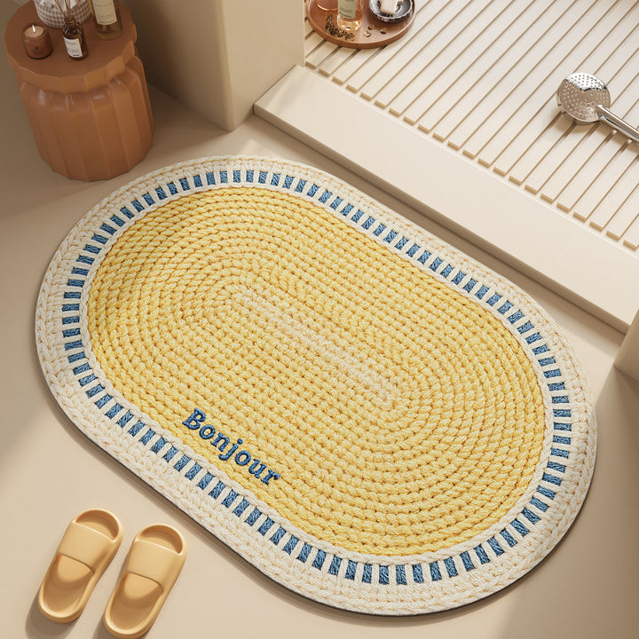 Plush Bath Mat Kalsten