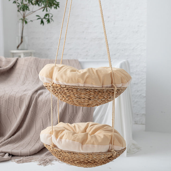 Hanging basket with cushion Kalsten