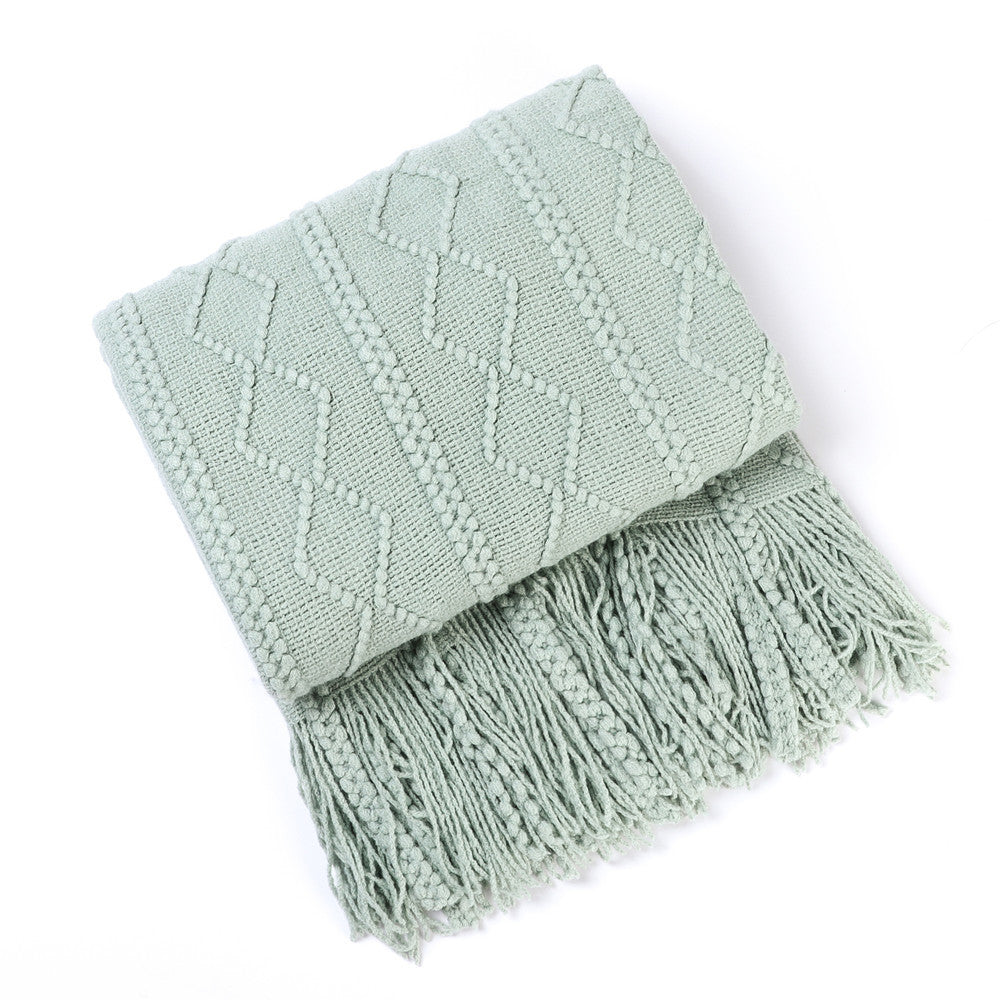 Textured Knit Scarf Kalsten
