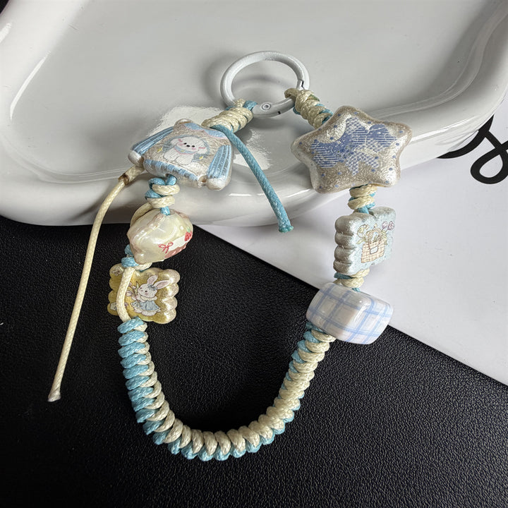 Playful Beaded Charm Phone Strap Kalsten 1790134944
