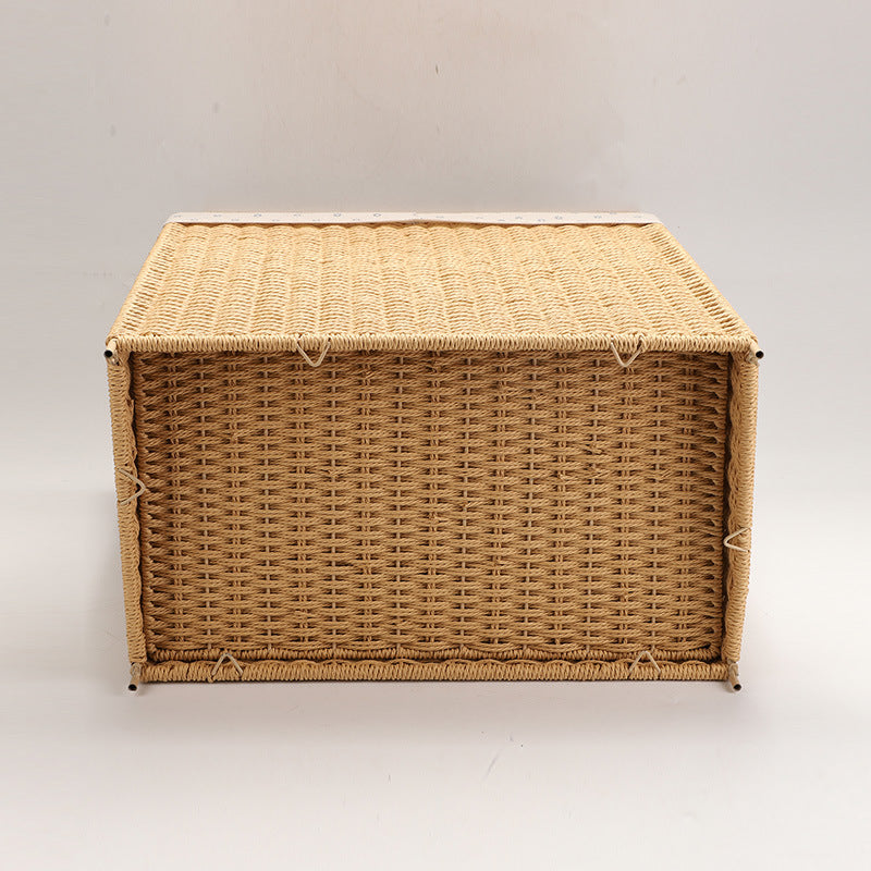 Handwoven Rectangular Storage Basket Kalsten