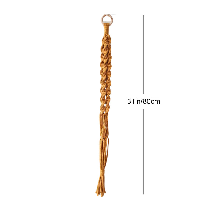 Macrame Wall Hanging Decor with Braided Design Kalsten