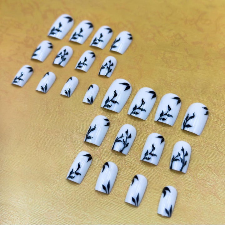 Nature-Inspired Nail Art Design Set