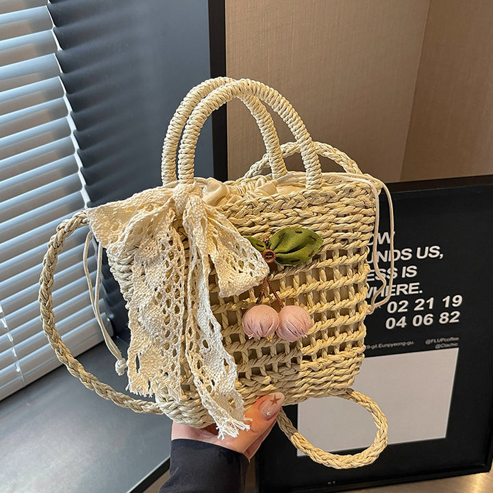 Handcrafted Straw Tote Bag