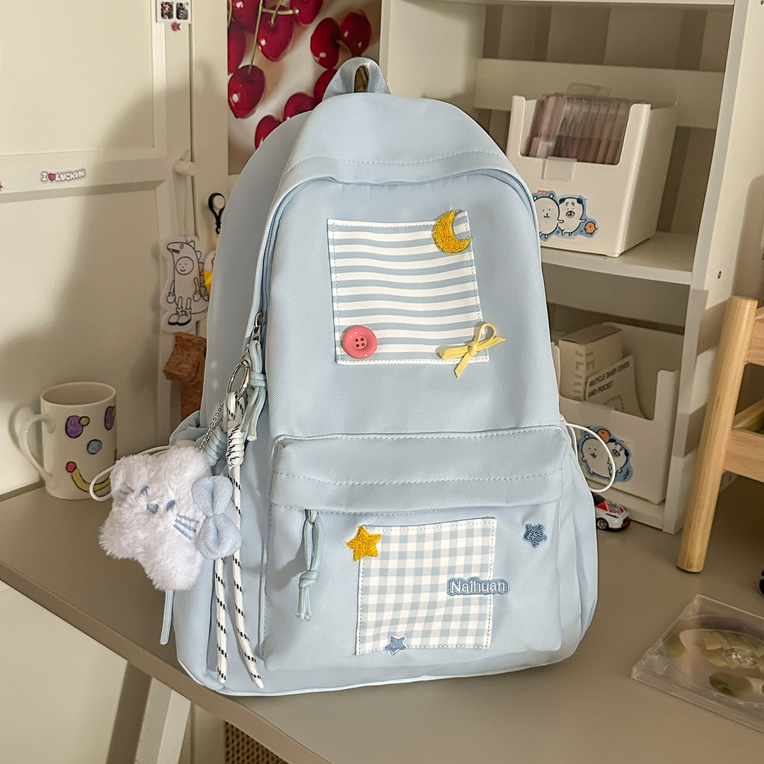 Cute Decorative School Backpack Kalsten