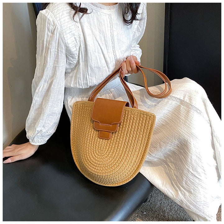Elegant Handmade Shoulder Bag with High-Quality Leather Flap Kalsten