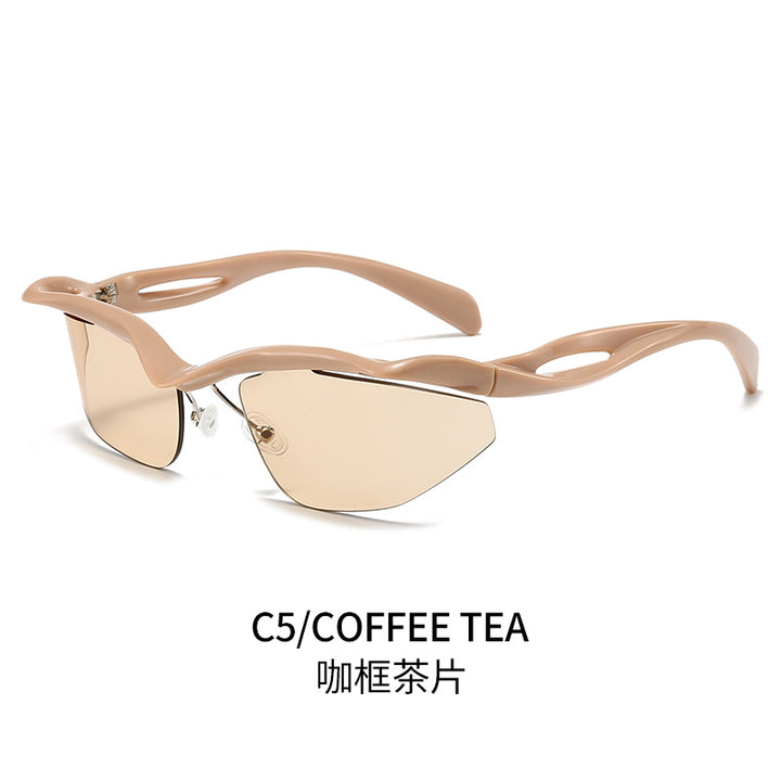 Women's sporty sunglasses with aerodynamic frame Kalsten 1780028486