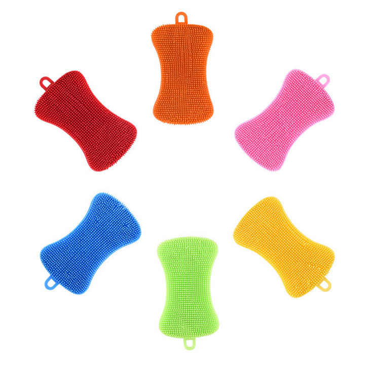 Silicone cleaning sponge with ergonomic design Kalsten
