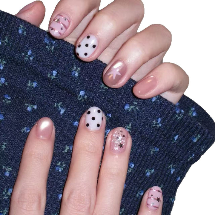Trendy Abstract Nail Art Set