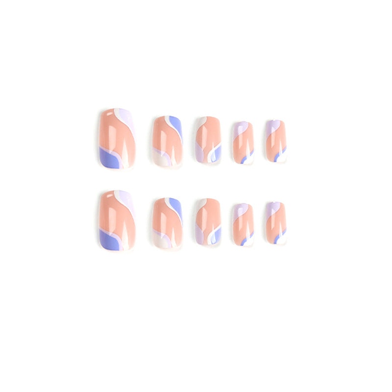 Artful Nail Art with Geometric Patterns Kalsten
