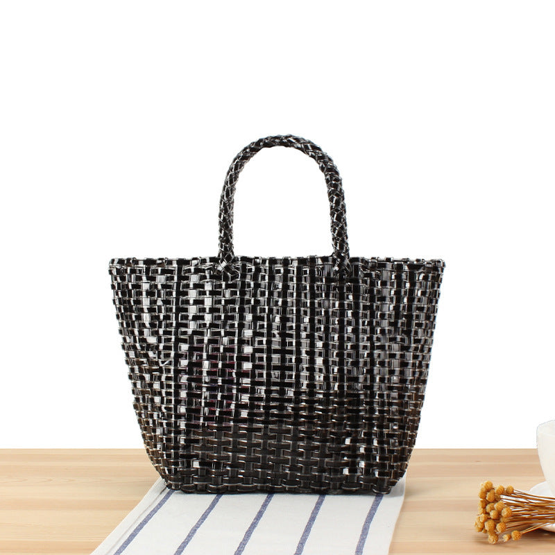 Refined wicker tote bag Kalsten