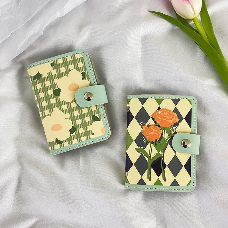 Floral Print Zippered Cardholder Kalsten