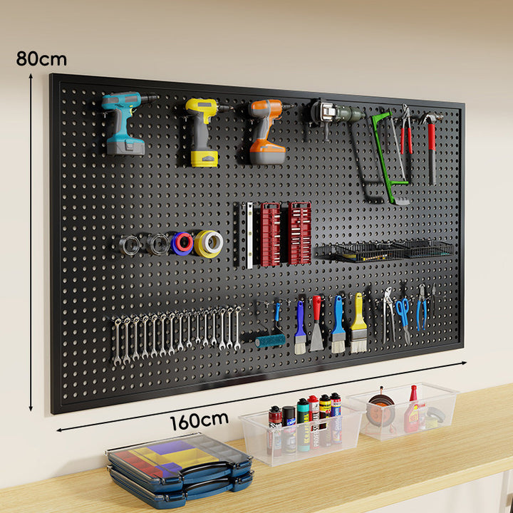 Pegboard Double-Prong Metal Hooks Compact Heavy-Duty Display Hangers