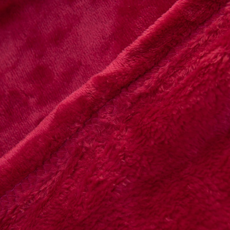 Ladies Cozy Plush Blanket with Reversible Design Kalsten