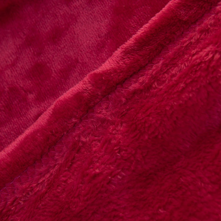 Ladies Cozy Plush Blanket with Reversible Design Kalsten