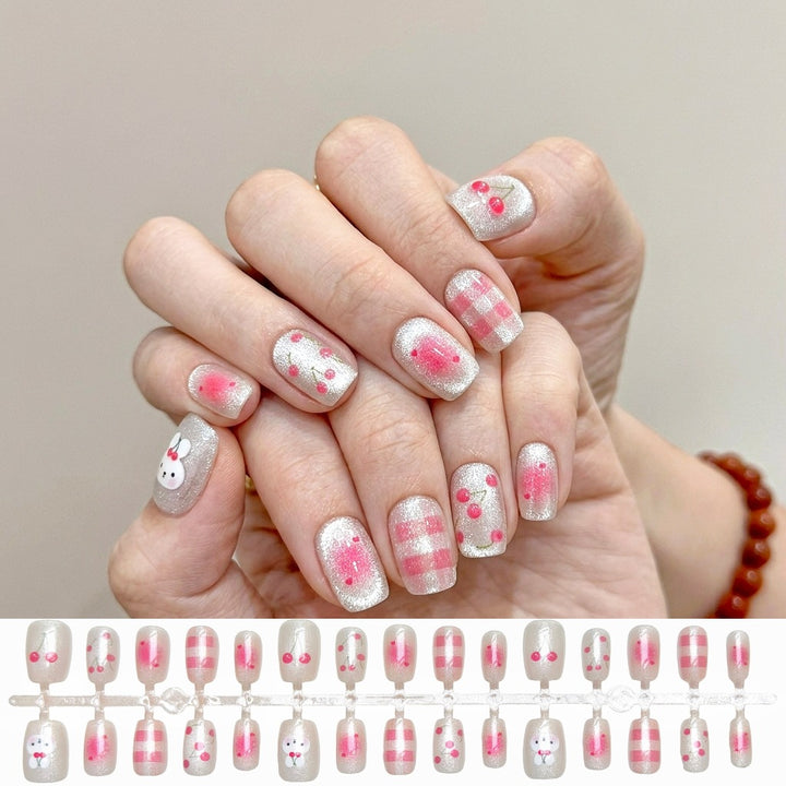 Artistic Playful Press-On Nail Set