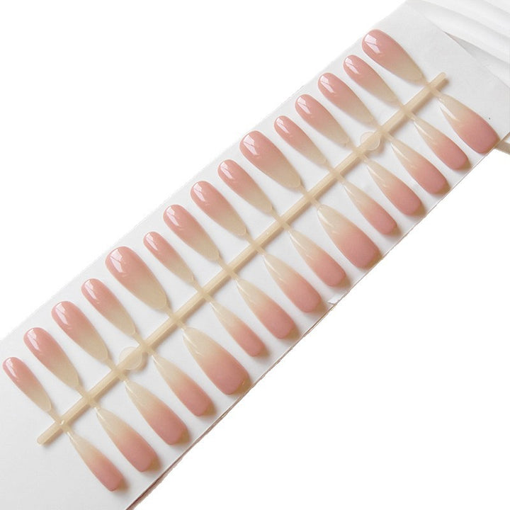 Artificial Nude Fingernails in the Elegant Ombre Look Kalsten