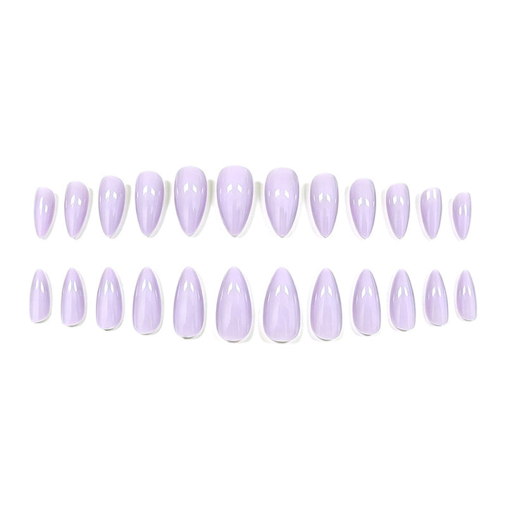 Almond-Shaped Nail Enhancements Kalsten