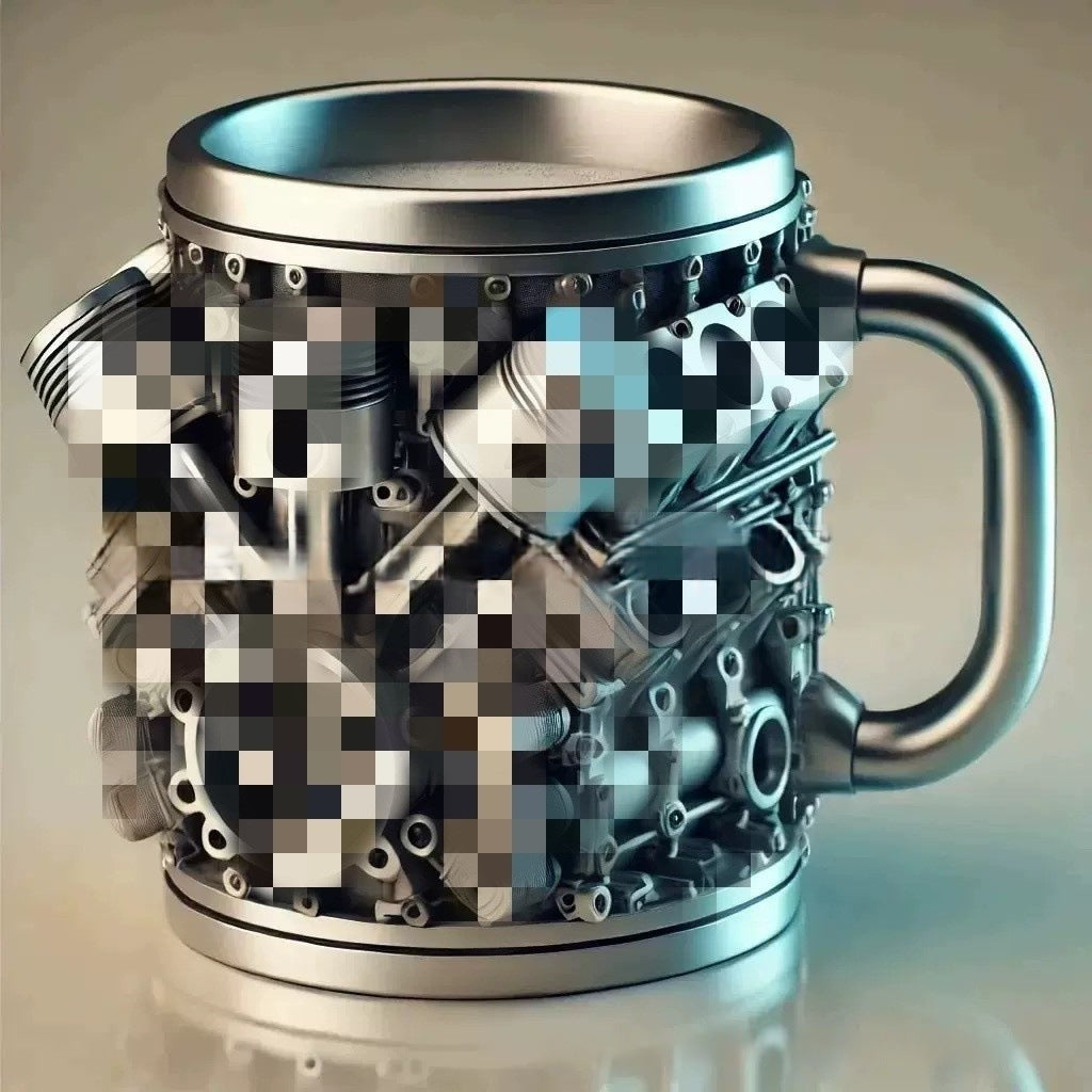 Mechanical Engine Design Mug Kalsten