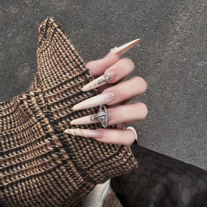 Decorative Stiletto Nail Extensions