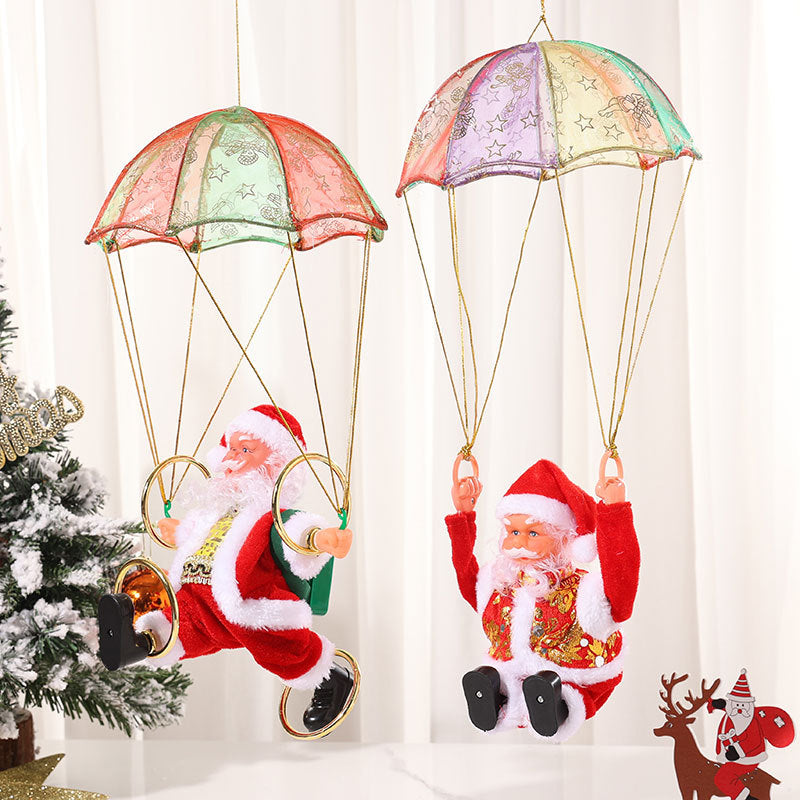 Decorative Parachuting Santa Doll Kalsten