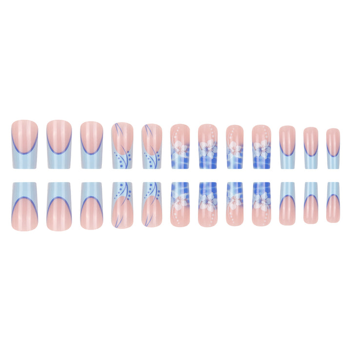 Artistic Floral-Inspired Press-On Nails Kalsten
