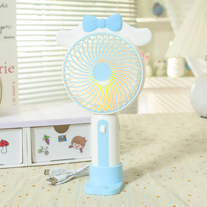 Women Portable USB Hand Fan with Cute Design Kalsten